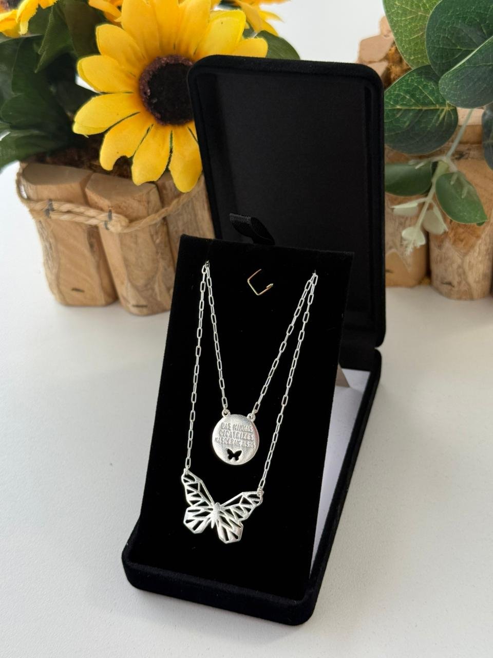 Amaro Joias - escapulário borboleta