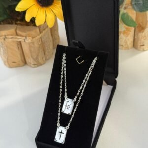 Amaro Joias - escapulário religioso cruz fé