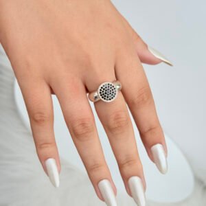 ANEL CHUVEIRO EM PRATA 925