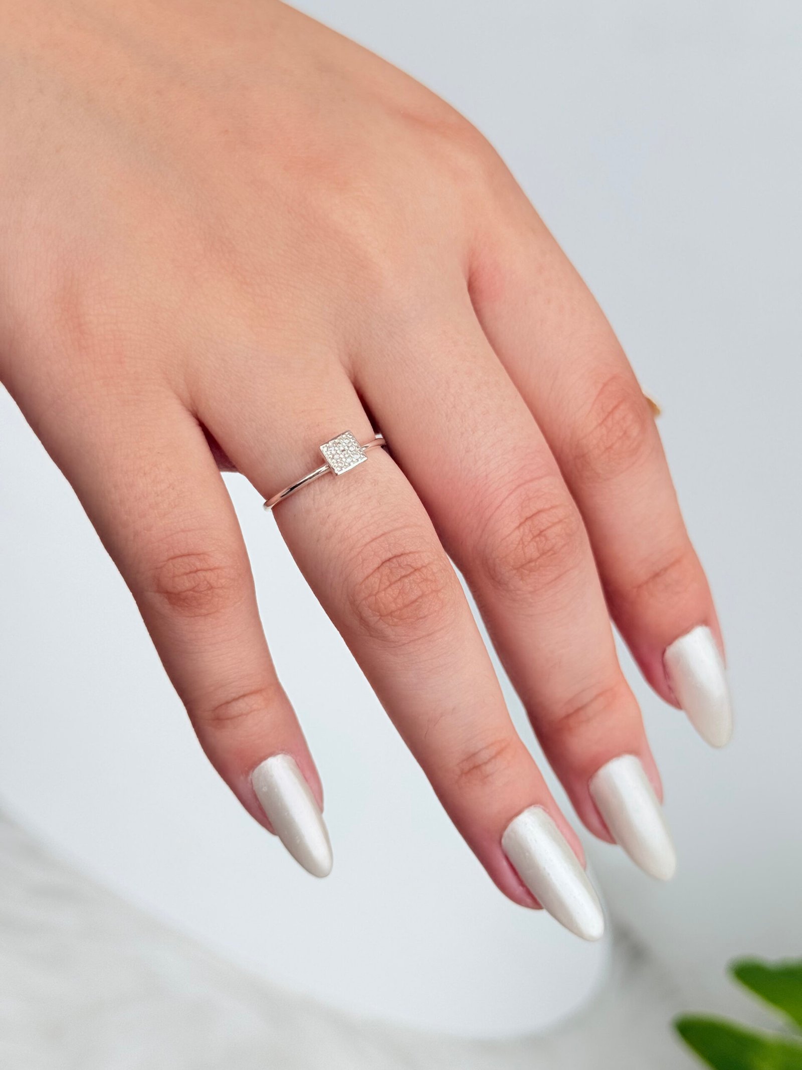 ANEL CHUVEIRO EM PRATA 925