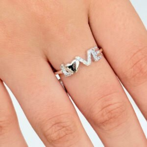 ANEL LOVE EM PRATA 925