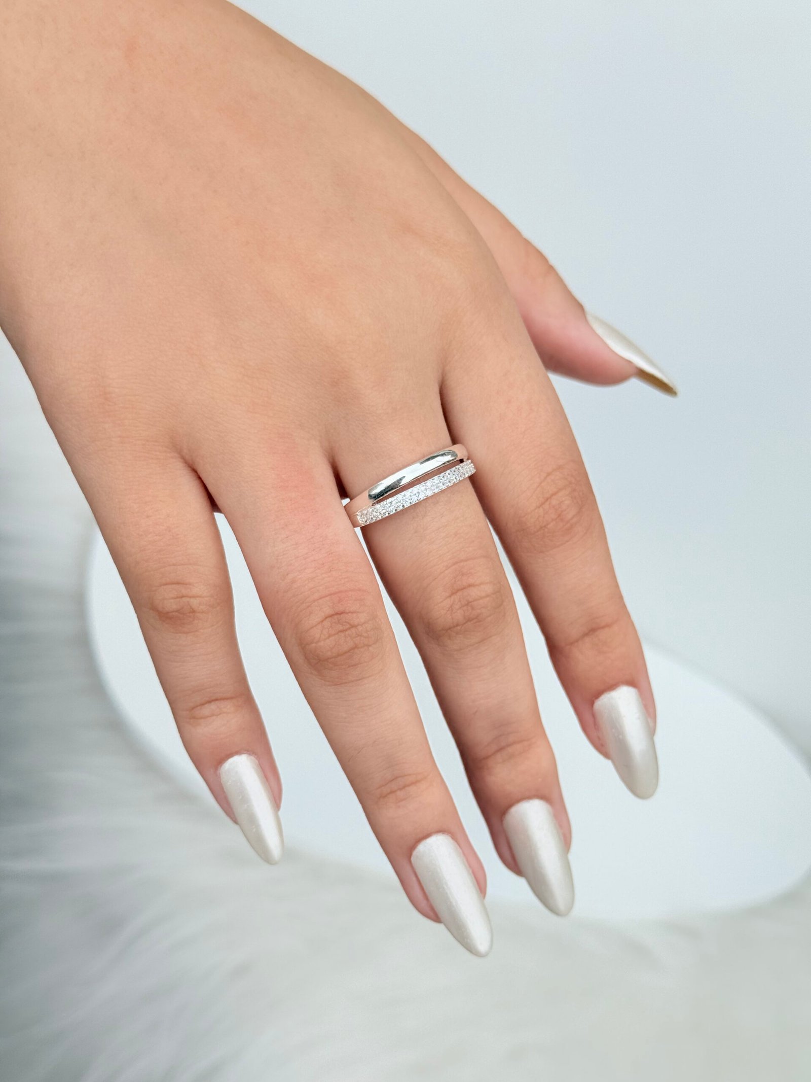 ANEL PRATA 925 2 AROS