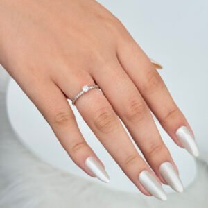 ANEL PRATA 925 SOLITÁRIO CORAÇÃO