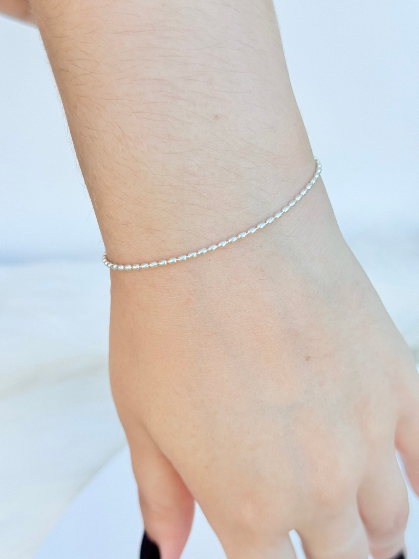 PULSEIRA EM PRATA 925 BOLINHAS