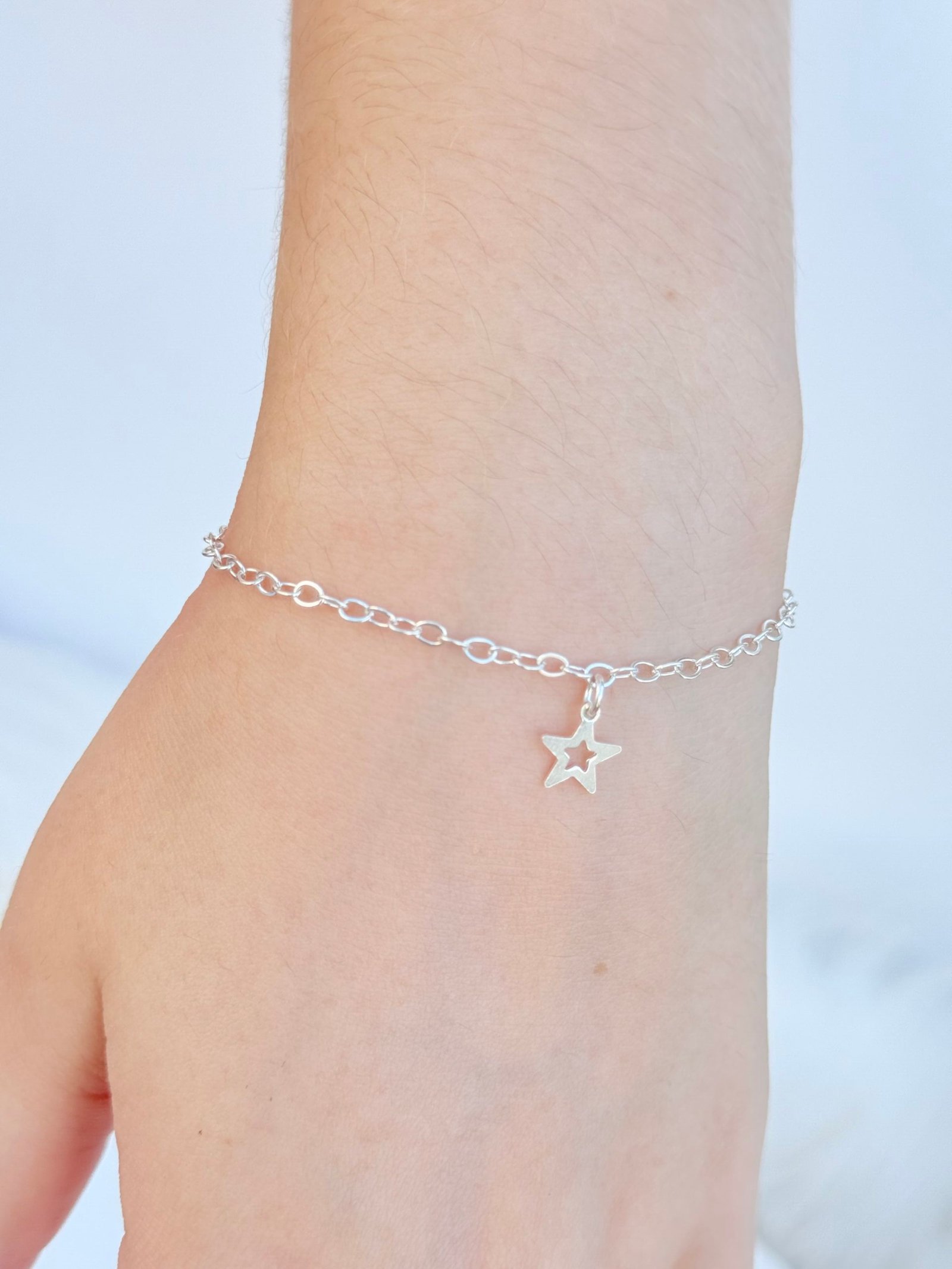 PULSEIRA EM PRATA 925 ESTRELA