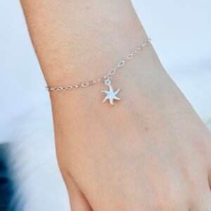 PULSEIRA EM PRATA 925 ESTRELA DO MAR