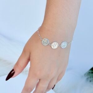 PULSEIRA EM PRATA 925 DIVINO ESPIRITO SANTO