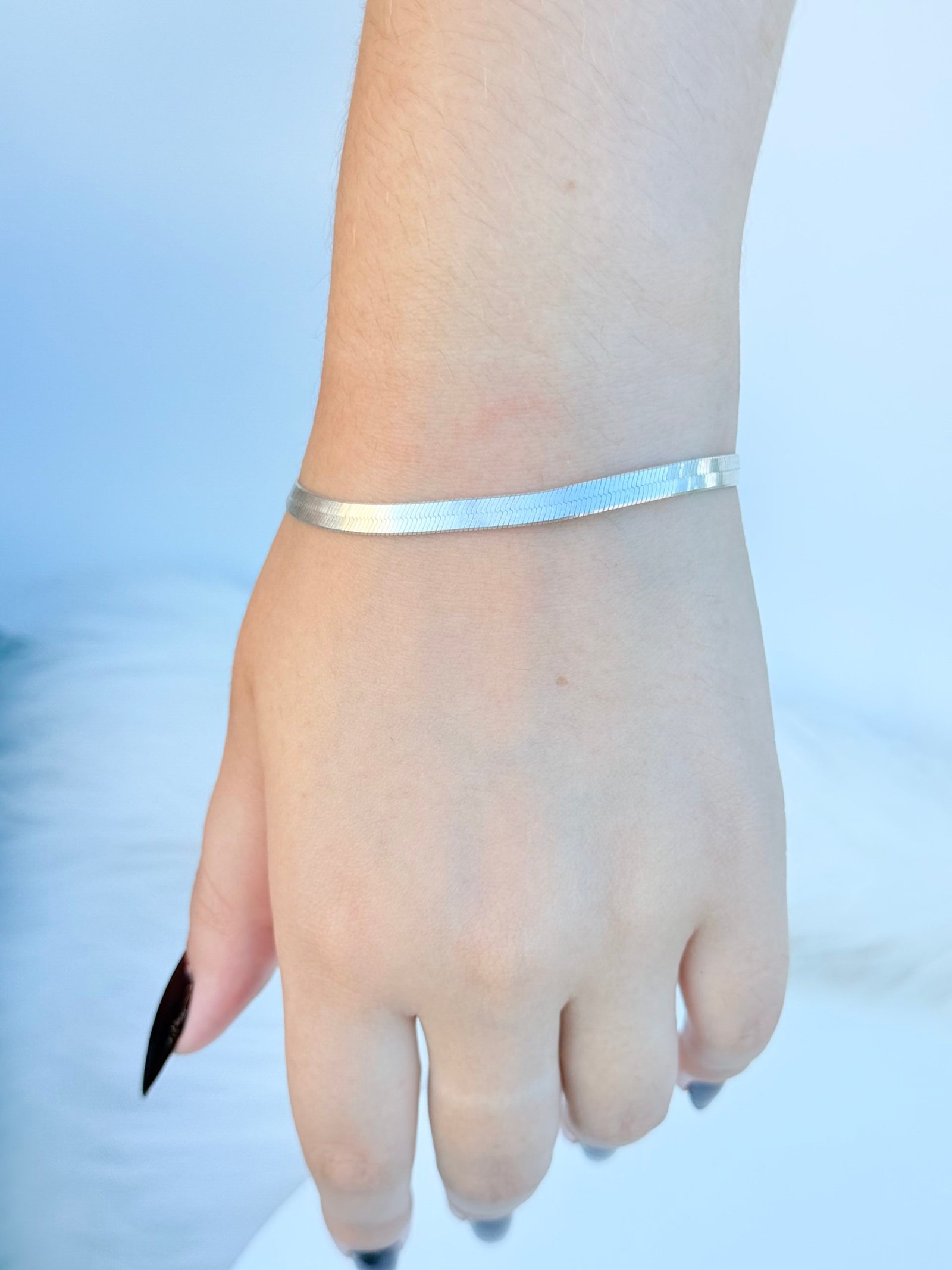 PULSEIRA EM PRATA 925 (LAMINADA) 4MM