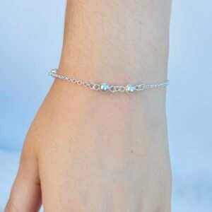 PULSEIRA EM PRATA 925 ESFERAS