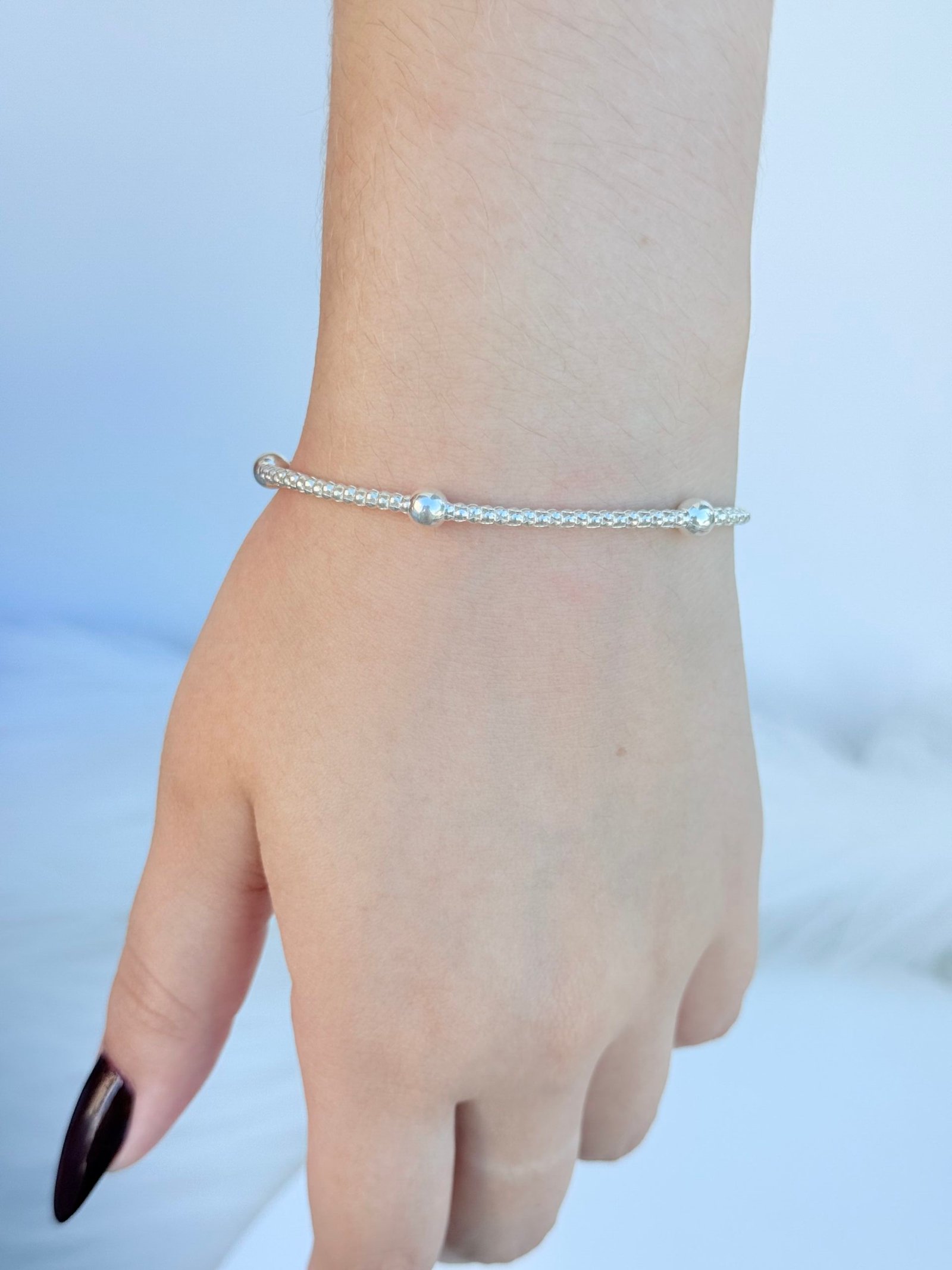 PULSEIRA EM PRATA 925 ESFERAS
