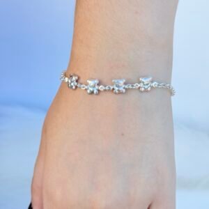 PULSEIRA EM PRATA 925 URSINHOS