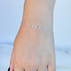PULSEIRA EM PRATA 925 INFINITO
