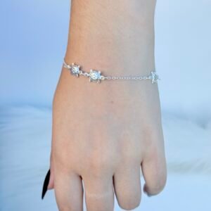 PULSEIRA EM PRATA 925 TARTARUGA