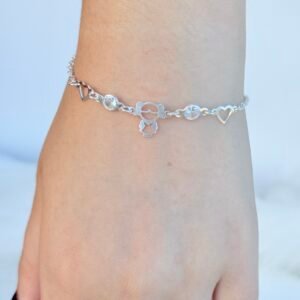 PULSEIRA PRATA 925 // MÃE DE MENINA