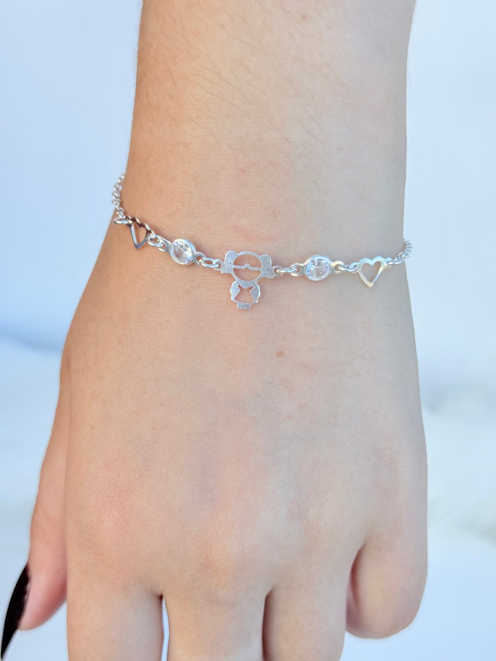 PULSEIRA PRATA 925 // MÃE DE MENINA