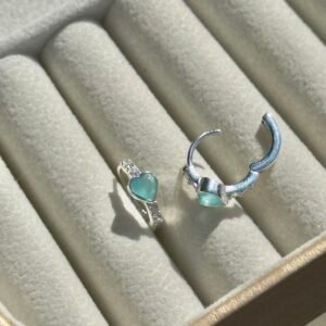 ARGOLA CLICKER EM PRATA 925