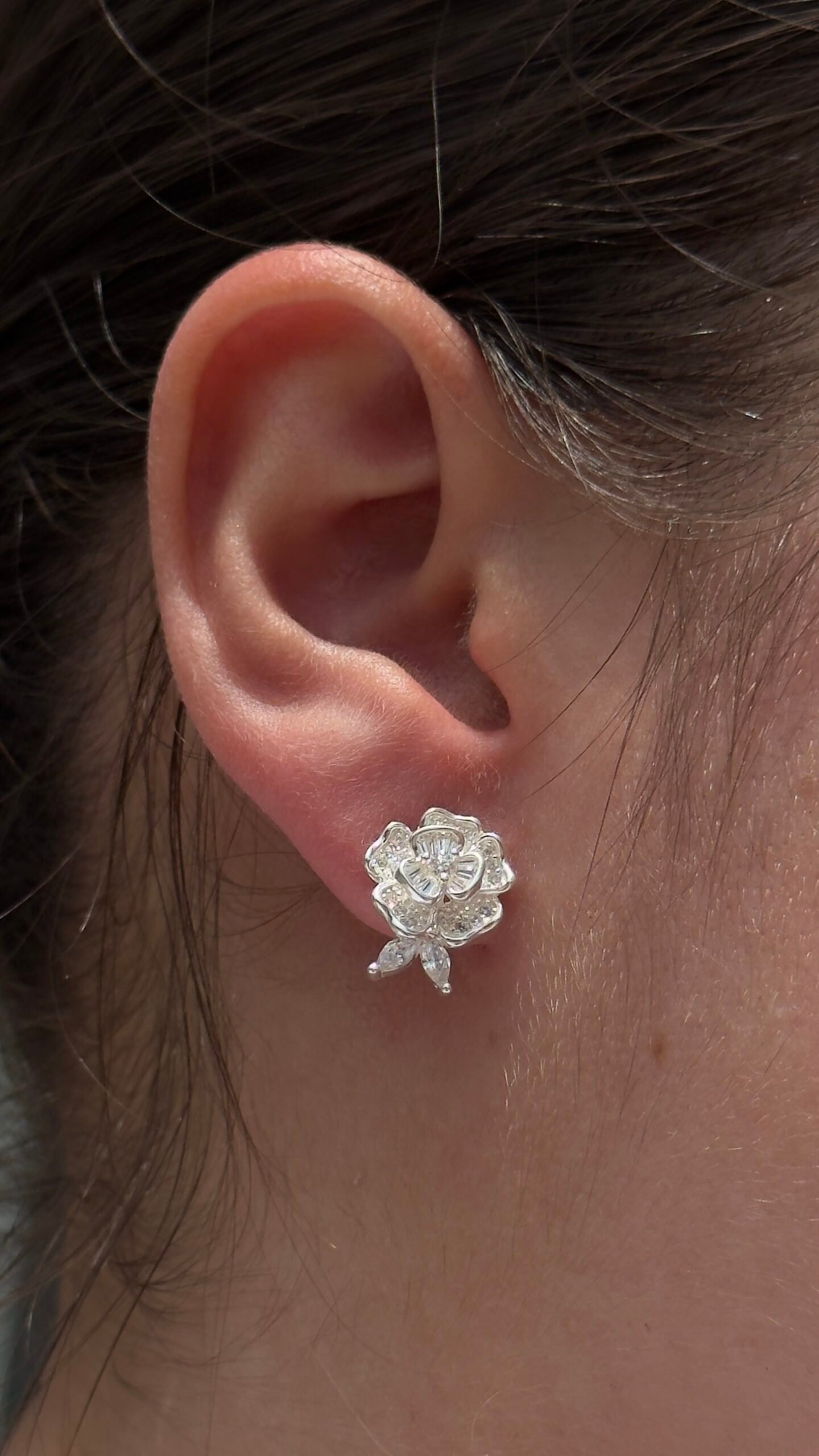 BRINCO EM PRATA 925 ROSA