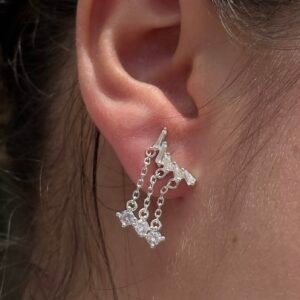 BRINCO EM PRATA 925 CORRENTE