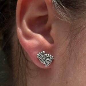 BRINCO EM PRATA 925 PEZINHO / LINHA IMPORTADA