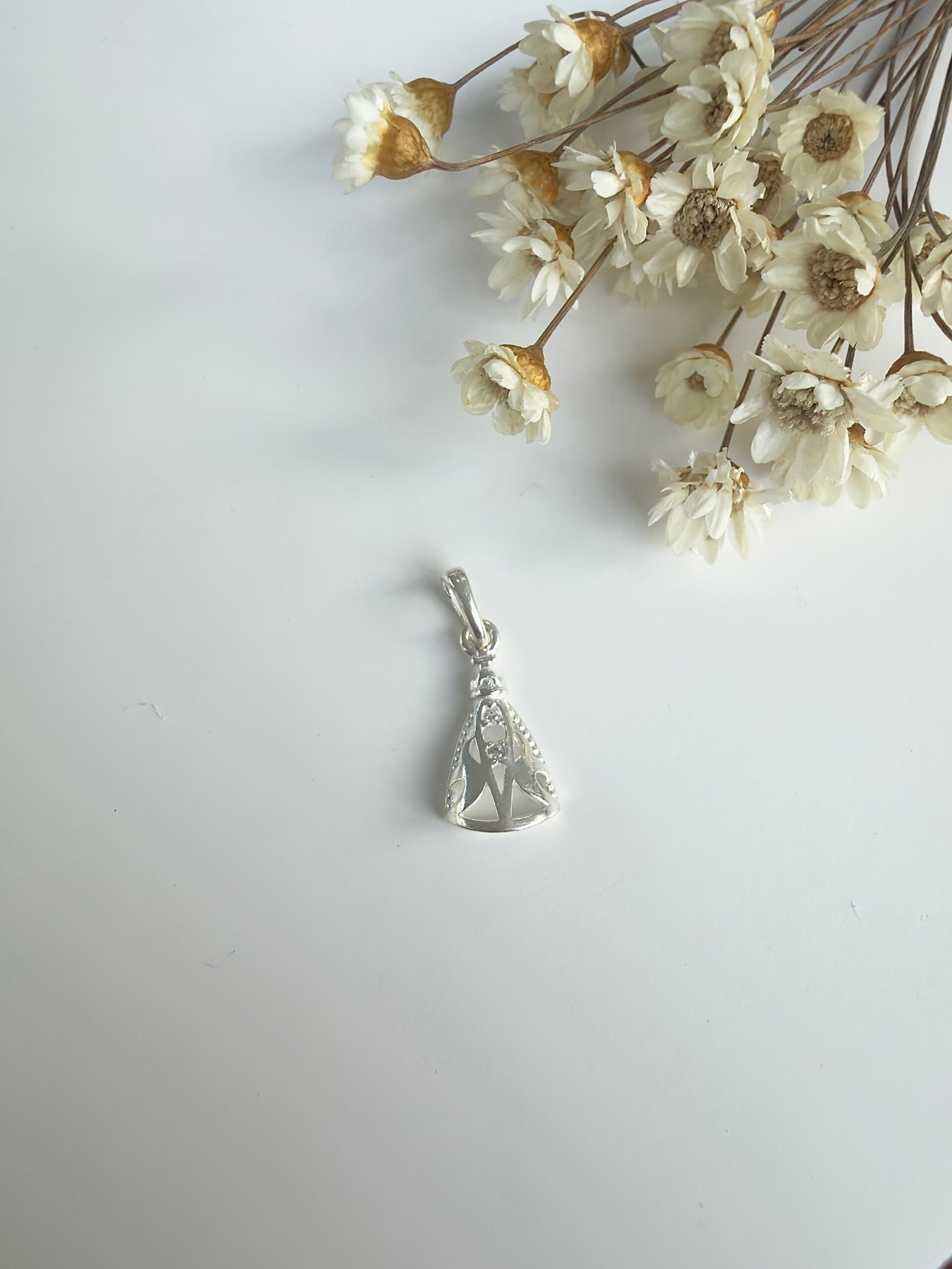 PINGENTE PRATA 925 NOSSA SENHORA APARECIDA