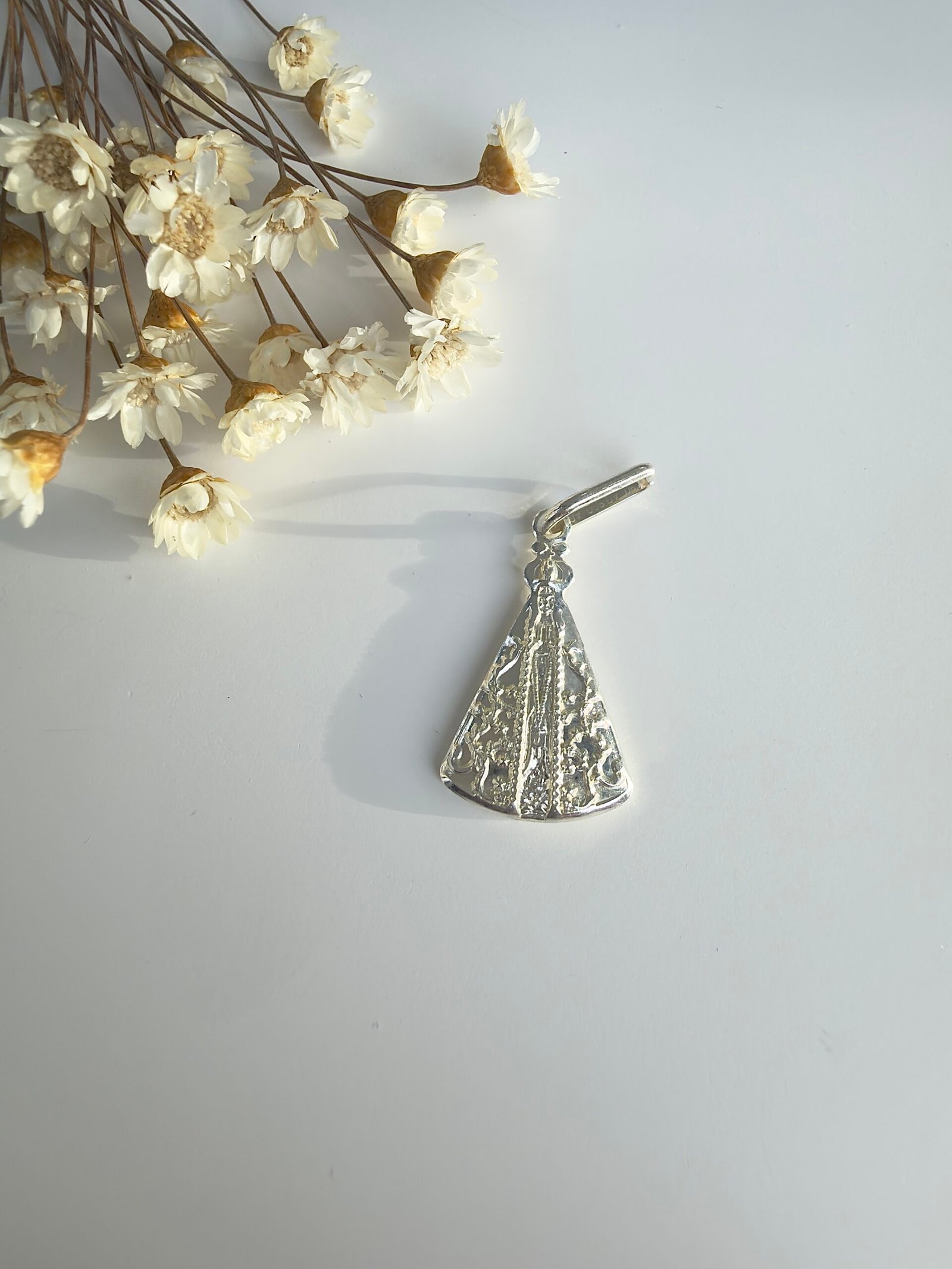 PINGENTE PRATA 925 NOSSA SENHORA APARECIDA
