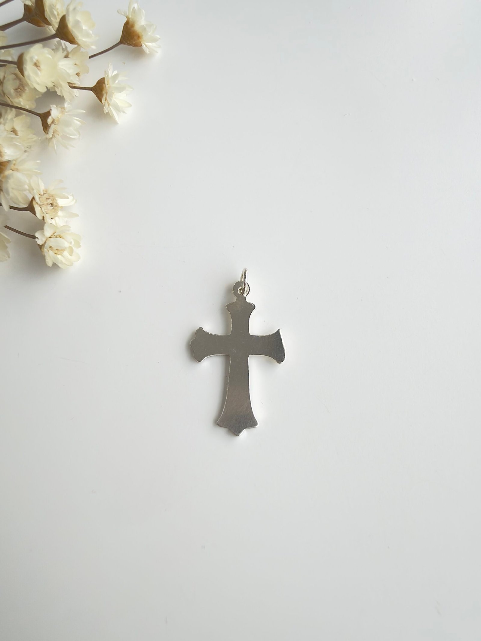 PINGENTE PRATA 925 CRUZ