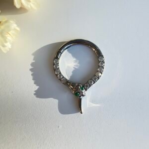 PIERCING TITÂNIO SEG CLICKER DAITH COBRA