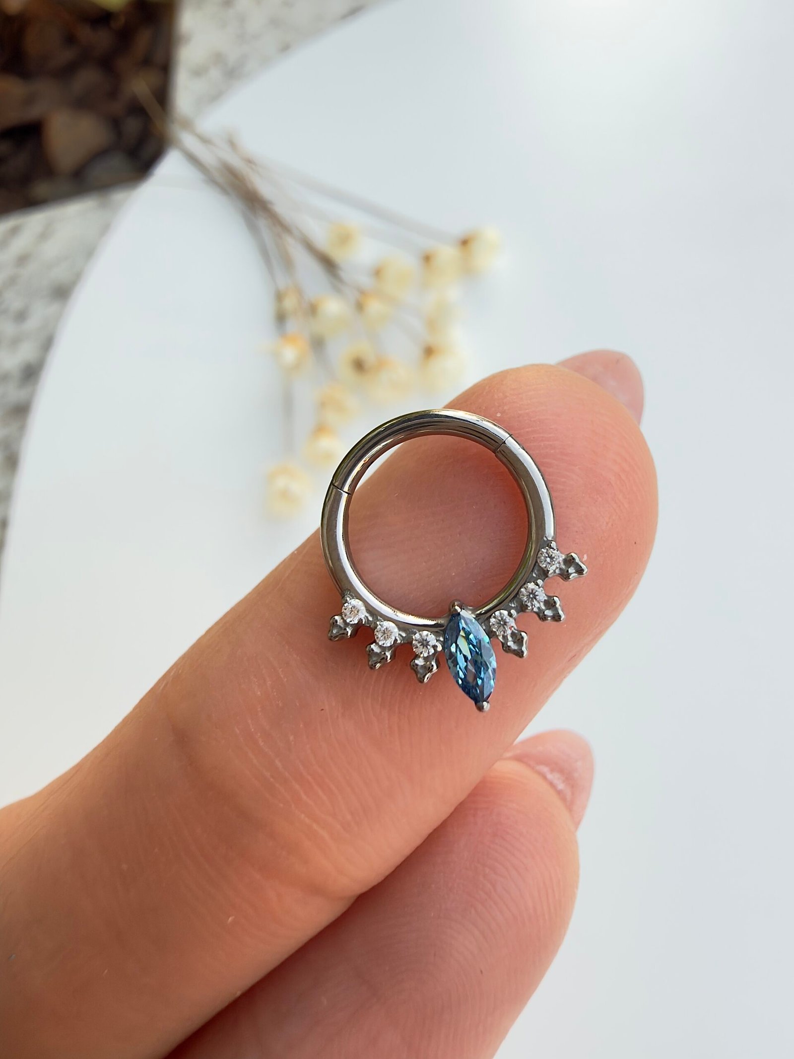 PIERCING TITÂNIO SEG CLICKER DAITH