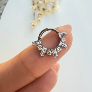 PIERCING TITÂNIO SEG CLICKER DAITH LUXO