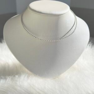 CHOKER PRATA 925 ARO TORCIDO