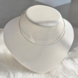 CHOKER PRATA 925 ARO AJUSTAVEL